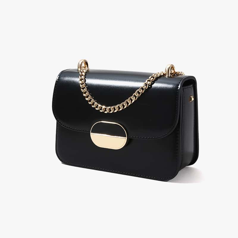 Hong Kong-inspired Women's Fashion Single-Shoulder Square Clutch Trendy Compact Handbag