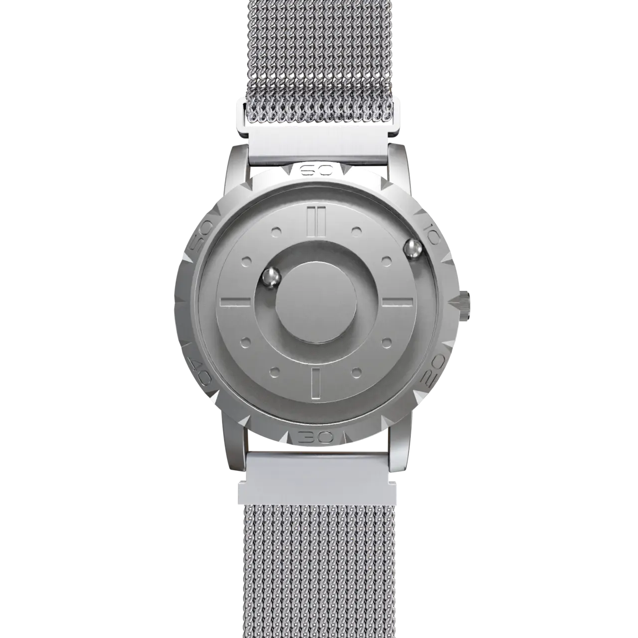 Komet Silver mesh magnetic silver